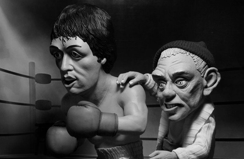 Rocky - Rocky Balboa & Mickey Goldmill Stylized Maquette Set