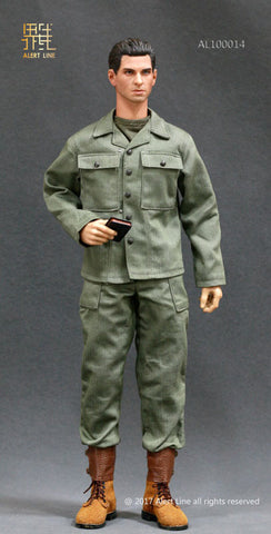 1/6 WWII U.S. Army Military Surgeon Uniform Set (DOLL ACCESSORY)　