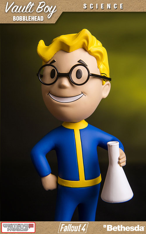 Fallout 4 - Vault-boy 111 Bobblehead Series 3: 7Type Set