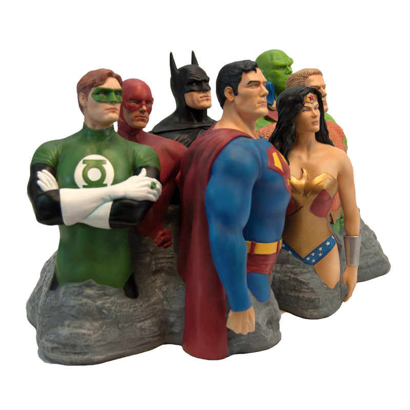 DC Comics - Justice League Original 7 by Alex Ross Fineart Sculpture