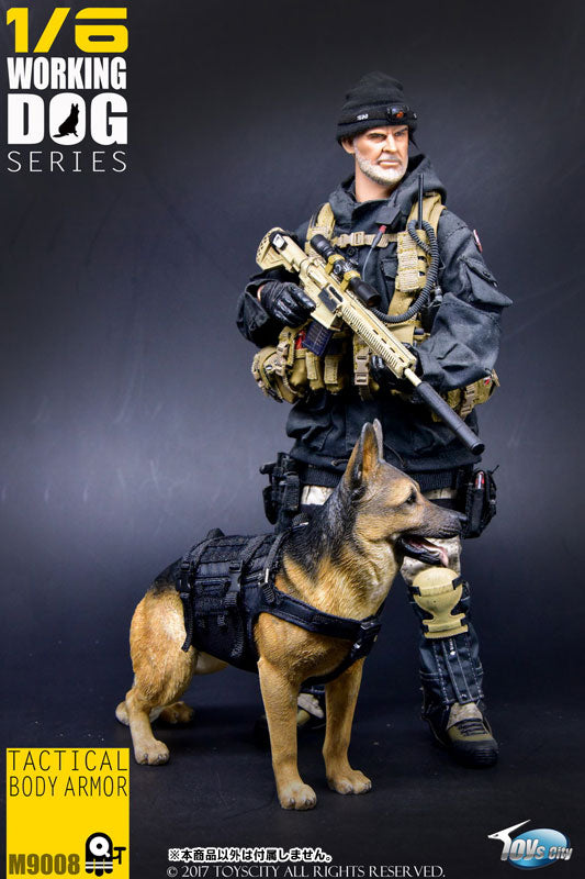 1/6 Working Dog Series Tactical Body Armor Black　