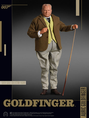 007 Goldfinger - 1/6 Scale Figure: Auric Goldfinger