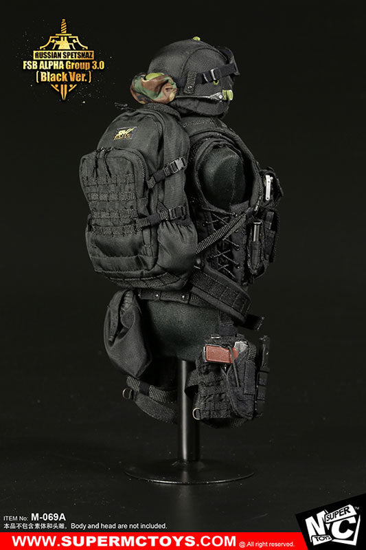 1/6 Russia Spetsnaz FSB Alpha Group 3.0 Set Black ver.　