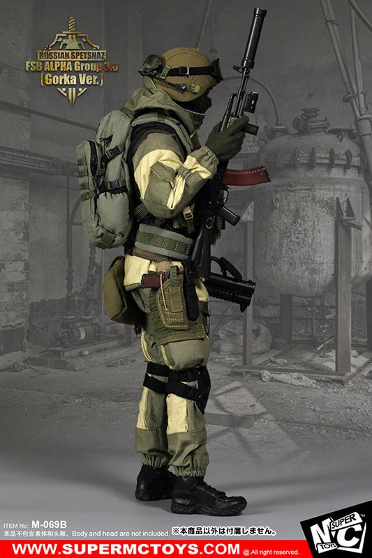1/6 Russia Spetsnaz FSB Alpha Group 3.0 Set Gorka ver. - Solaris Japan