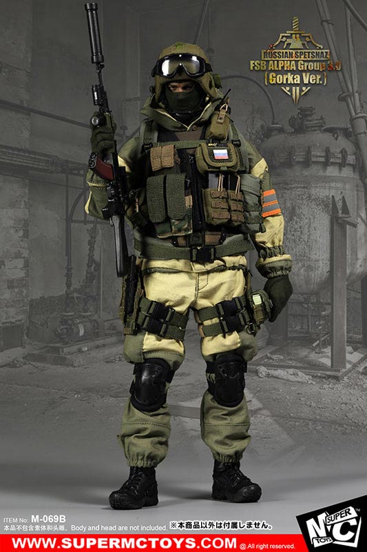 1/6 Russia Spetsnaz FSB Alpha Group 3.0 Set Gorka ver. - Solaris Japan