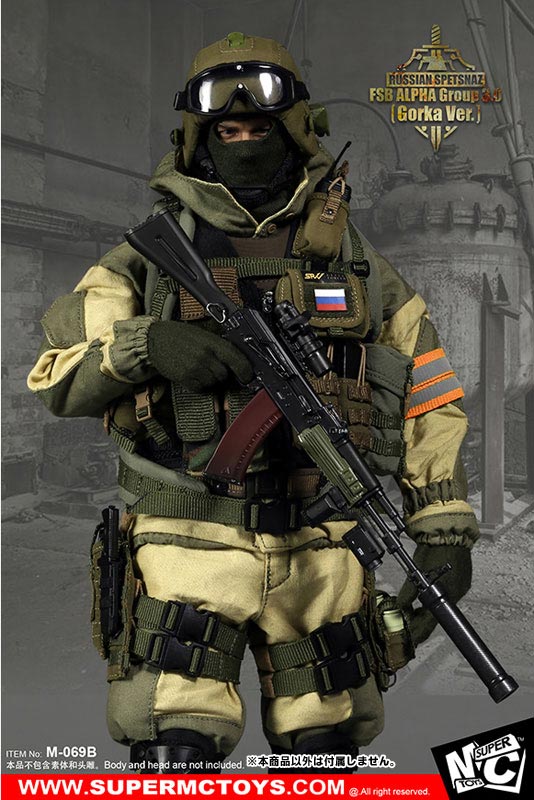 1/6 Russia Spetsnaz FSB Alpha Group 3.0 Set Gorka ver. - Solaris Japan