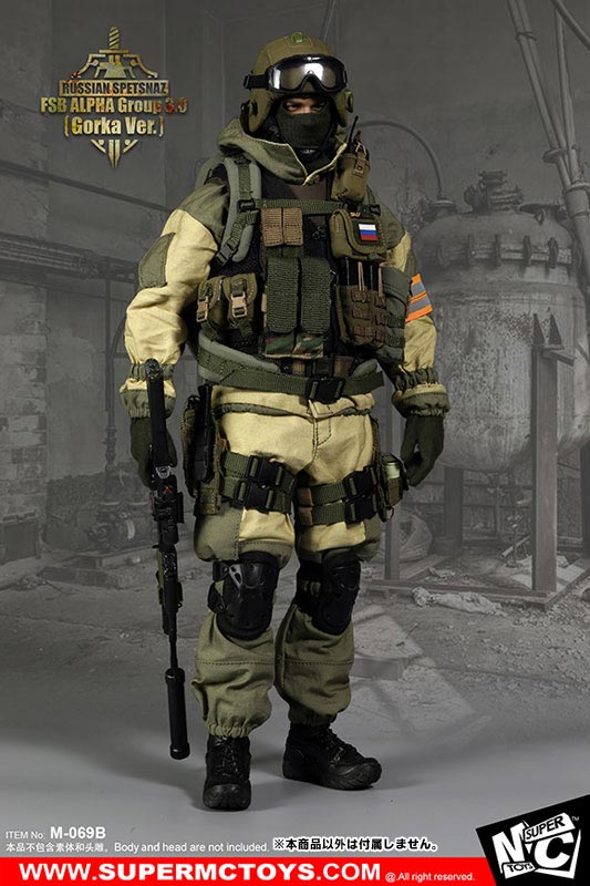 1/6 Russia Spetsnaz FSB Alpha Group 3.0 Set Gorka ver. - Solaris Japan