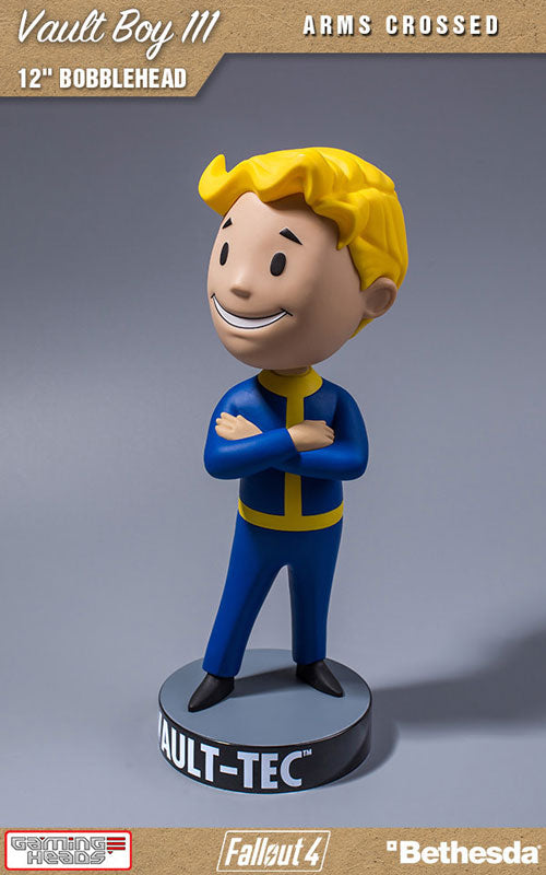 Fallout 4 - Vault-boy 111 Arms Crossed 12 Inch Bobble Head