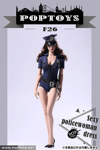 1/6 Sexy Policewoman Set / Navy (DOLL ACCESSORY)　