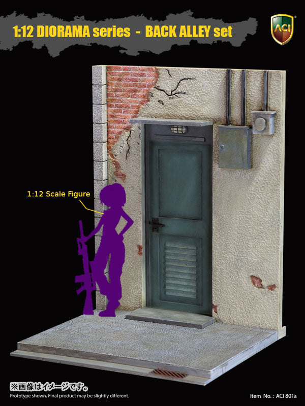 1/12 Diorama Series Back Alley Set Engine Room