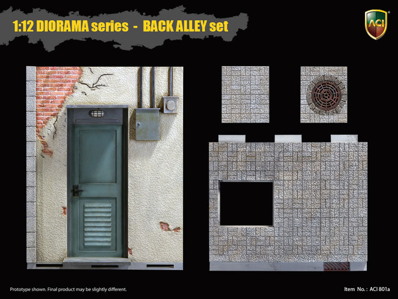 1/12 Diorama Series Back Alley Set Engine Room