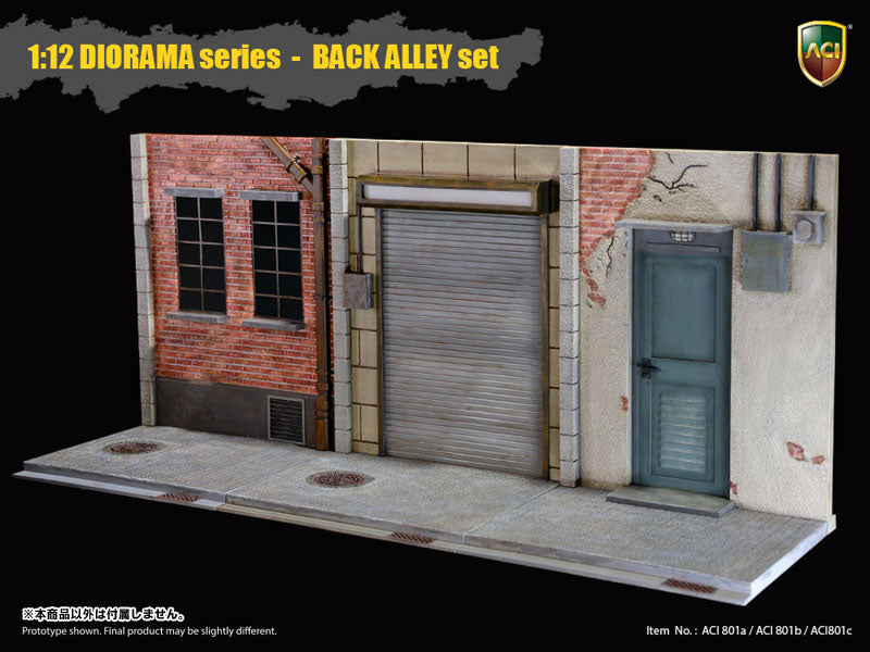 1/12 Diorama Series Back Alley Set Engine Room