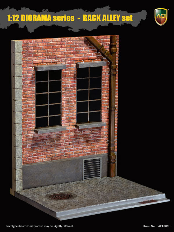 1/12 Diorama Series Back Alley Set Rear Window(Provisional Pre-order)