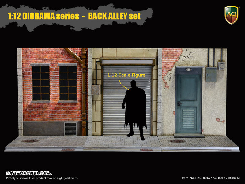 1/12 Diorama Series Back Alley Set Rear Window(Provisional Pre-order)