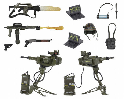 Alien - 7 Inch Action Figure Series: Aliens USCM Arsenal Weapon Accessory Pack