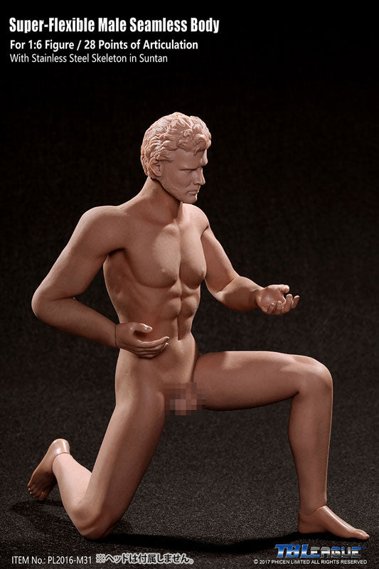 1/6 Super Flexible Male Seamless Body Tall　