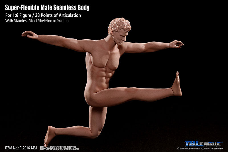 1/6 Super Flexible Male Seamless Body Tall　