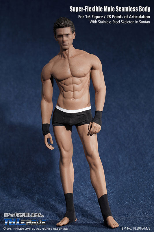 1/6 Super Flexible Male Seamless Body Athletic　