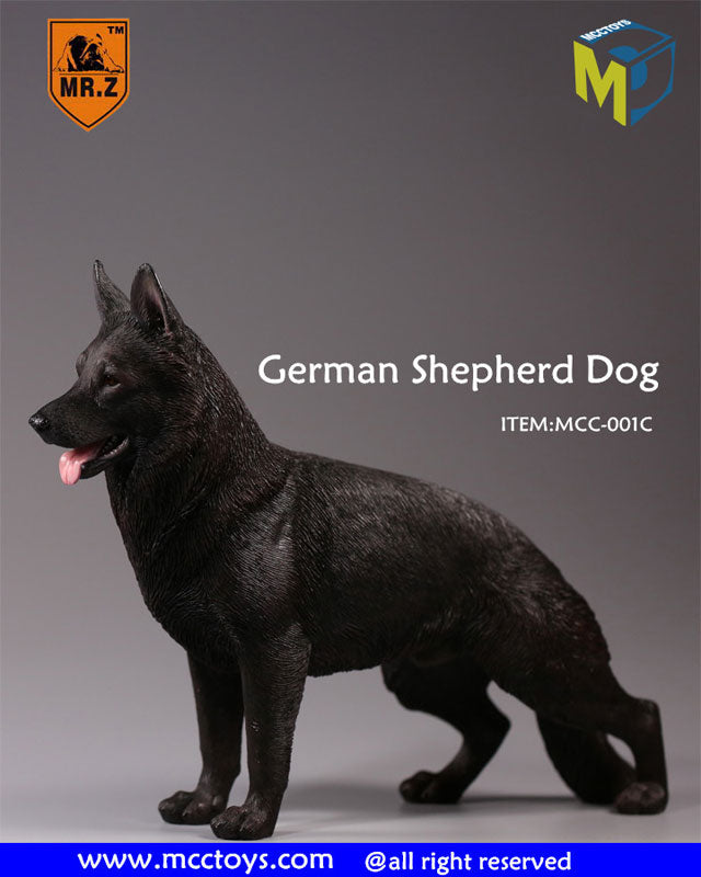 1/6 German Shepherd 001C Black　