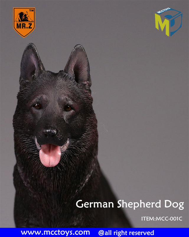 1/6 German Shepherd 001C Black　