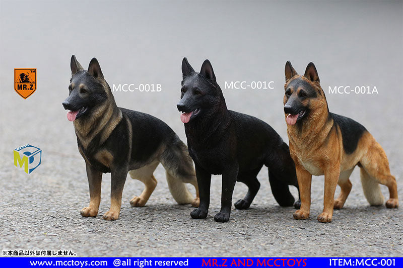 1/6 German Shepherd 001C Black　