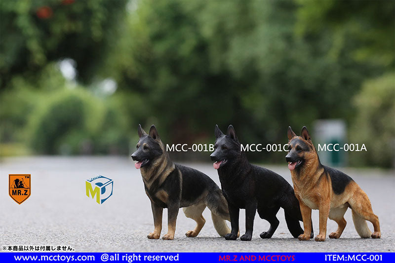 1/6 German Shepherd 001C Black　