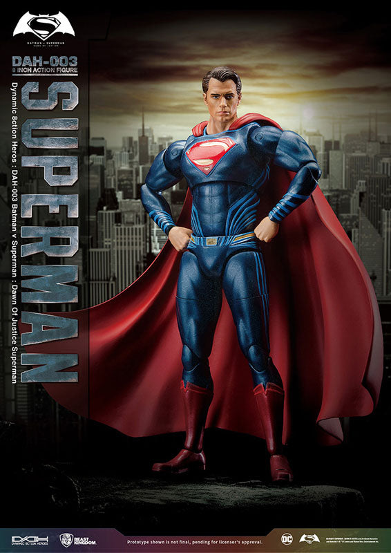 Dynamic Action Heroes #003 "Batman vs Superman: Dawn of Justice" 1/9 Superman