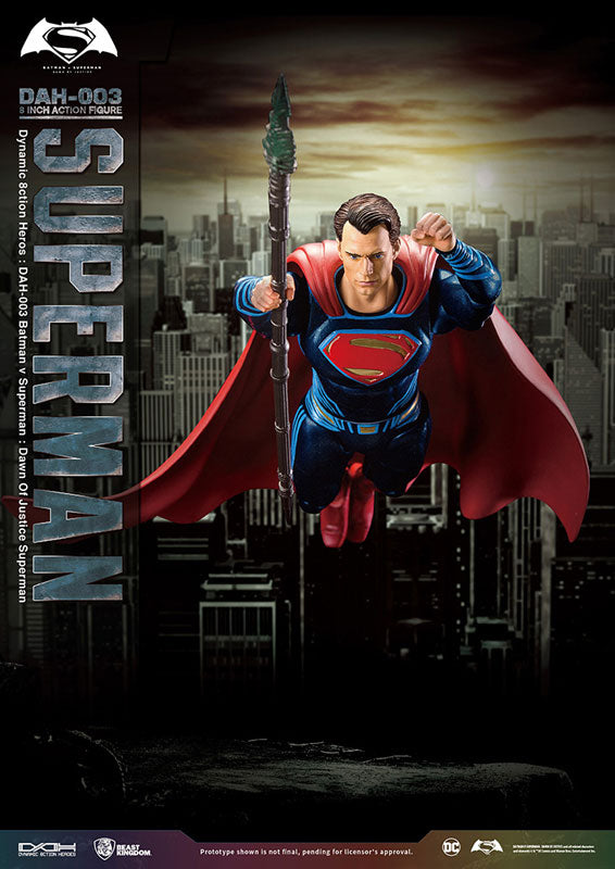 Dynamic Action Heroes #003 "Batman vs Superman: Dawn of Justice" 1/9 Superman