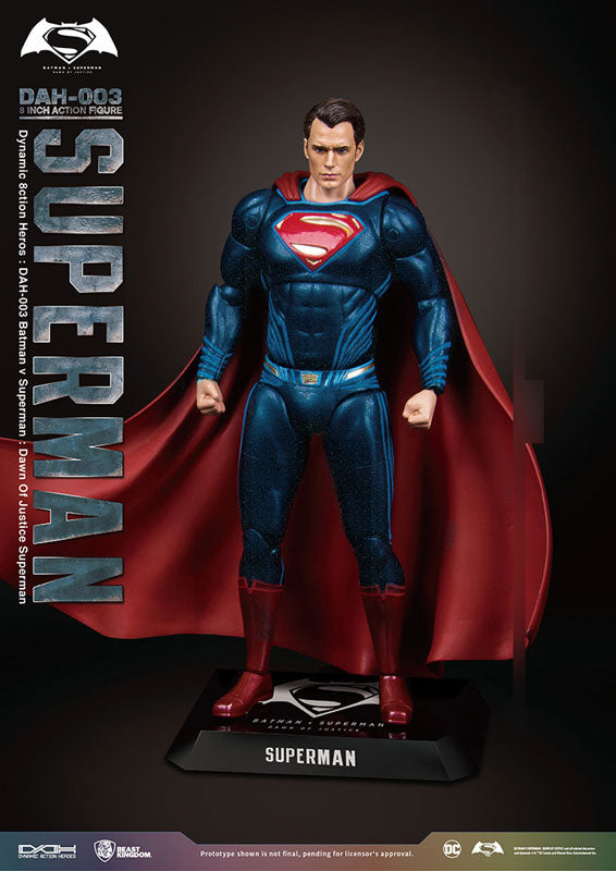 Dynamic Action Heroes #003 "Batman vs Superman: Dawn of Justice" 1/9 Superman