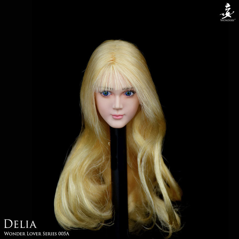 1/6 Female Head Wonder Rubber Series 005A Delia　