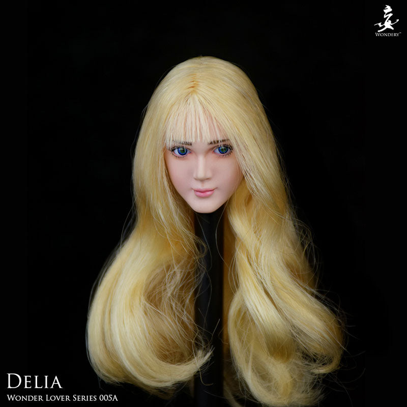 1/6 Female Head Wonder Rubber Series 005A Delia　