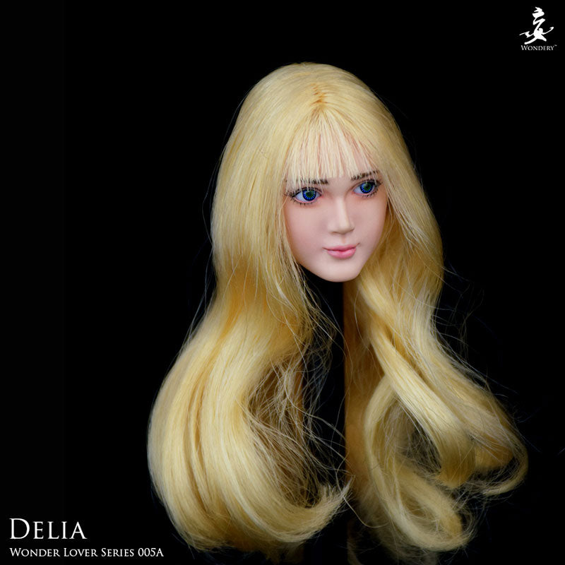 1/6 Female Head Wonder Rubber Series 005A Delia　