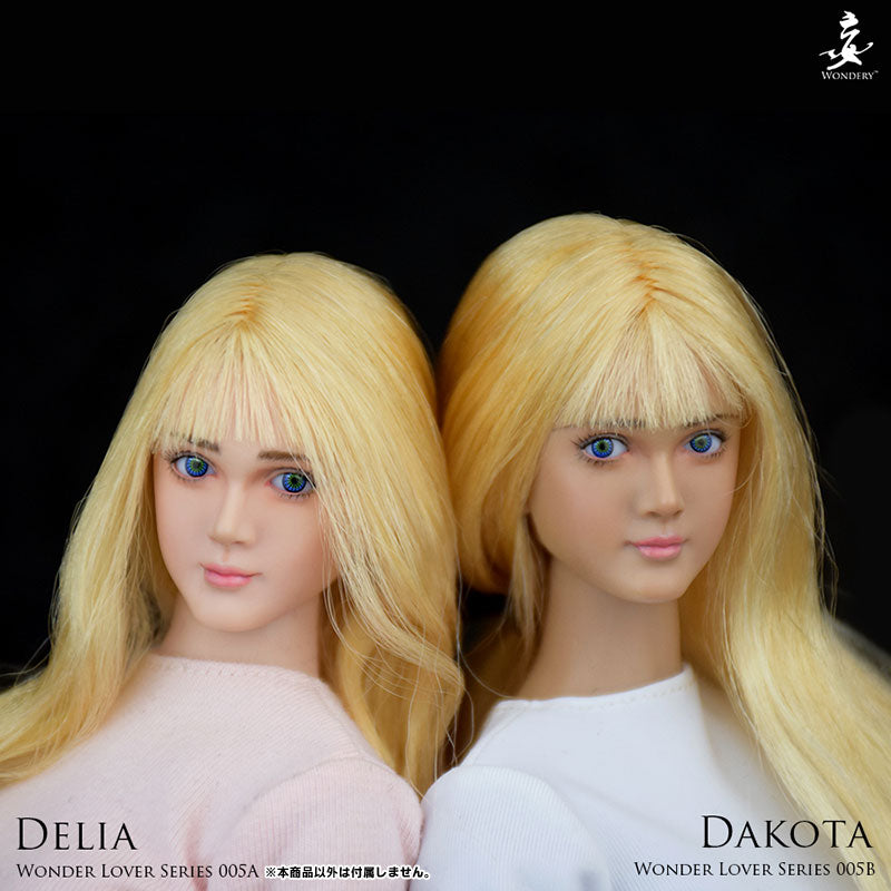 1/6 Female Head Wonder Rubber Series 005A Delia　