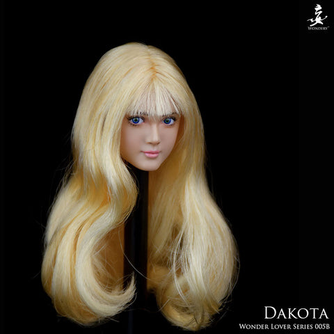 1/6 Female Head Wonder Rubber Series 005B Dakota　