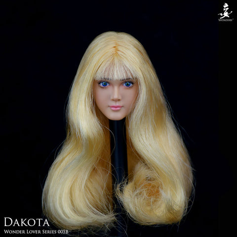 1/6 Female Head Wonder Rubber Series 005B Dakota　