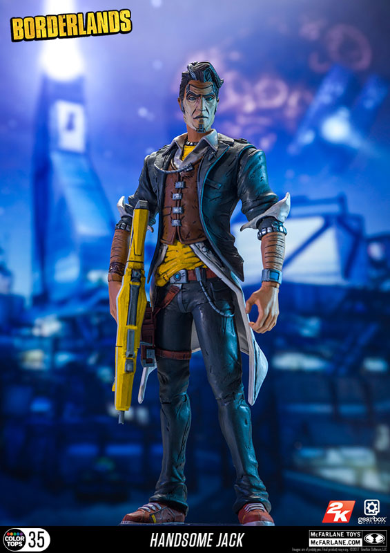 Color Tops - Borderlands 2: Handsome Jack 7 Inch Action Figure