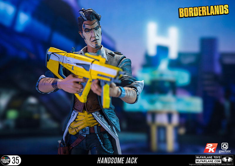 Color Tops - Borderlands 2: Handsome Jack 7 Inch Action Figure