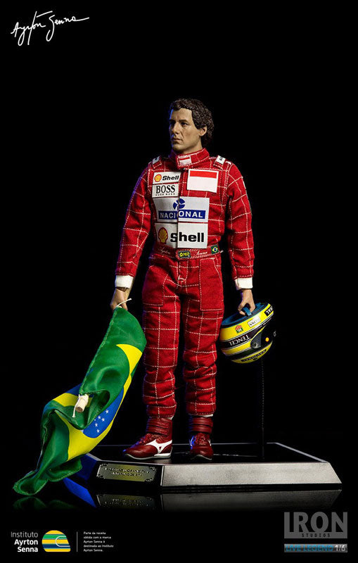 Ayrton Senna 1993 Brazil GP 1/6 Life Legend Action Figure - Solaris Japan