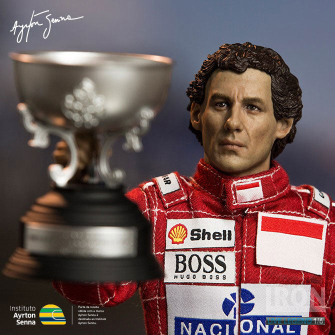 Ayrton Senna 1993 Brazil GP 1/6 Life Legend Action Figure　