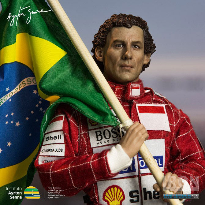 Ayrton Senna 1993 Brazil GP 1/6 Life Legend Action Figure　