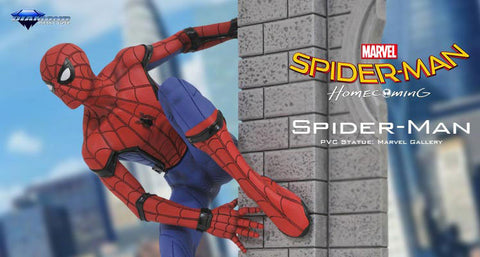 "Spider-Man: Homecoming" PVC Statue Marvel Gallery - Spider-Man