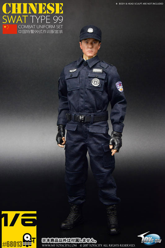 1/6 Chinese SWAT Type 99 Combat Uniform Set (DOLL ACCESSORY)　