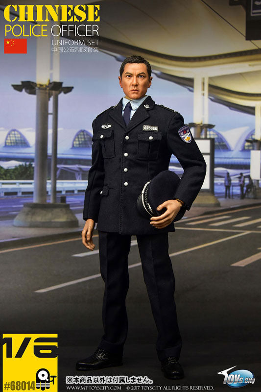 1/6 Chinese Police Officer Uniform Set (DOLL ACCESSORY)　