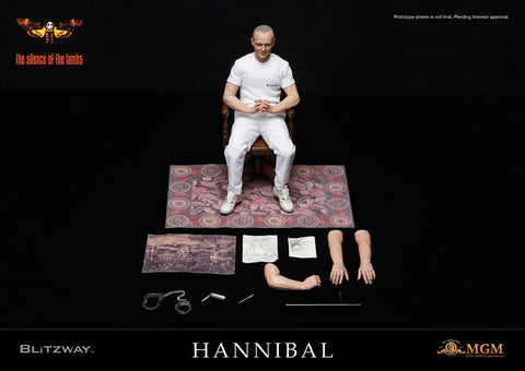 Silence of the Lambs - 1/6 Collectible Figure: Anthony Hopkins as Hannibal Lecter White Prison Clothes Ver.(Provisional Pre-order)　