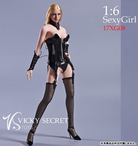 1/6 Female Sexy Corset Set (DOLL ACCESSORY)