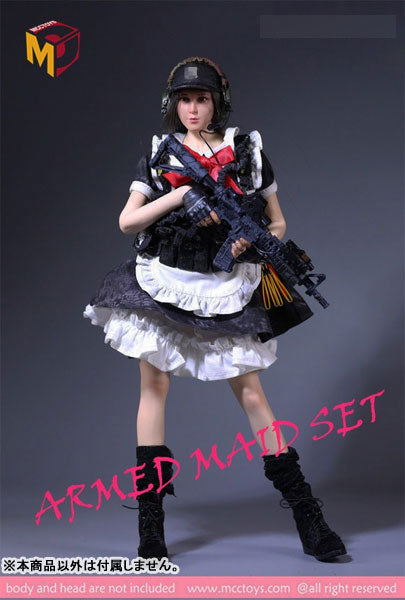 1/6 Female Outfit Armed Maid Set (DOLL ACCESSORY)　