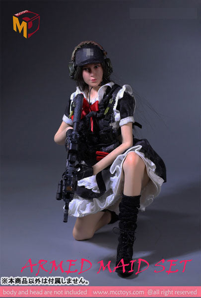 1/6 Female Outfit Armed Maid Set (DOLL ACCESSORY)　