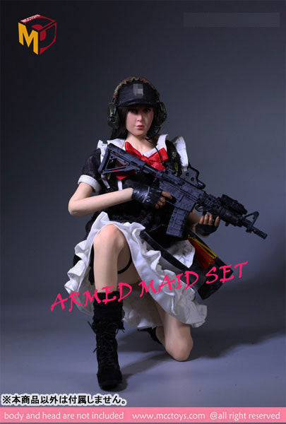 1/6 Female Outfit Armed Maid Set (DOLL ACCESSORY)　