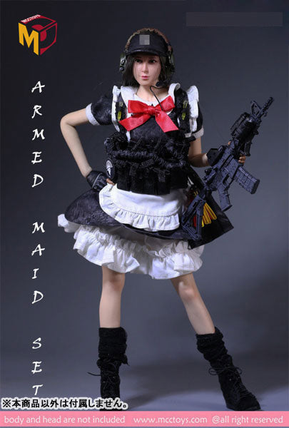 1/6 Female Outfit Armed Maid Set (DOLL ACCESSORY)　