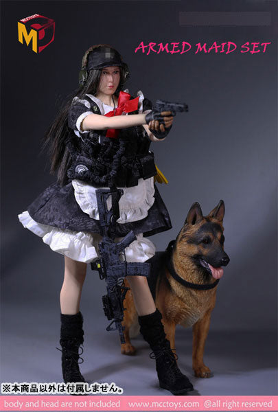 1/6 Female Outfit Armed Maid Set (DOLL ACCESSORY)　